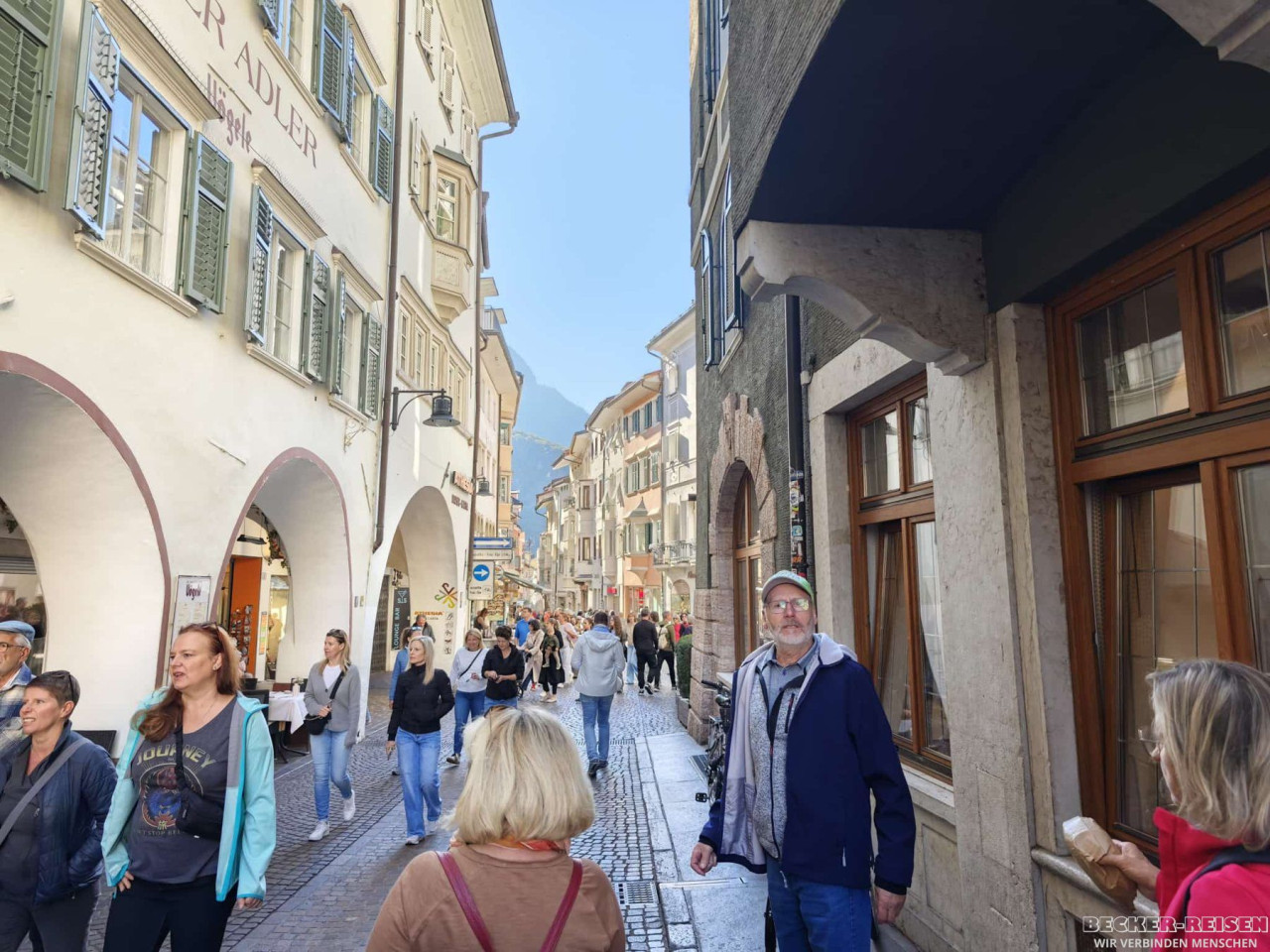 b2ap3_large_bozen-stadtspaziergang F&uuml;nf Tage S&uuml;dtirol: Dolomitenblicke, Bozen und Sonne am Kalterer See - Reisejournal